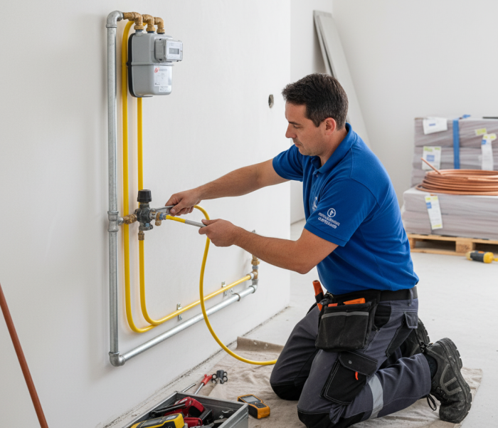 Mano de obra Instalación GAS