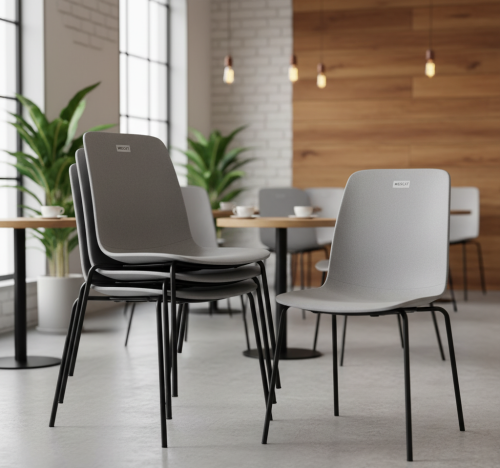 Sillas Cafetería / Silla apilable